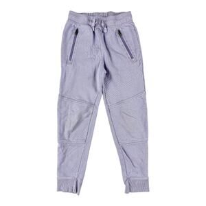 Hanna Andersson Purple Zip Jogger Pants Size Slim 8 / 130